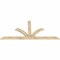 Ekena Millwork Richland Rough Sawn Timber Gable Bracket, Douglas Fir, 108"W x 49"H x 2"D x 6"F, 11/12 Pitch GBW108X49X0206RIC00RDF - alternate 5